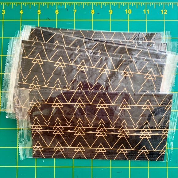 Adult Face Masks—3-Layers, Breathable Colorful Abstract Patterns (Set of 25) - Picture 3 of 9